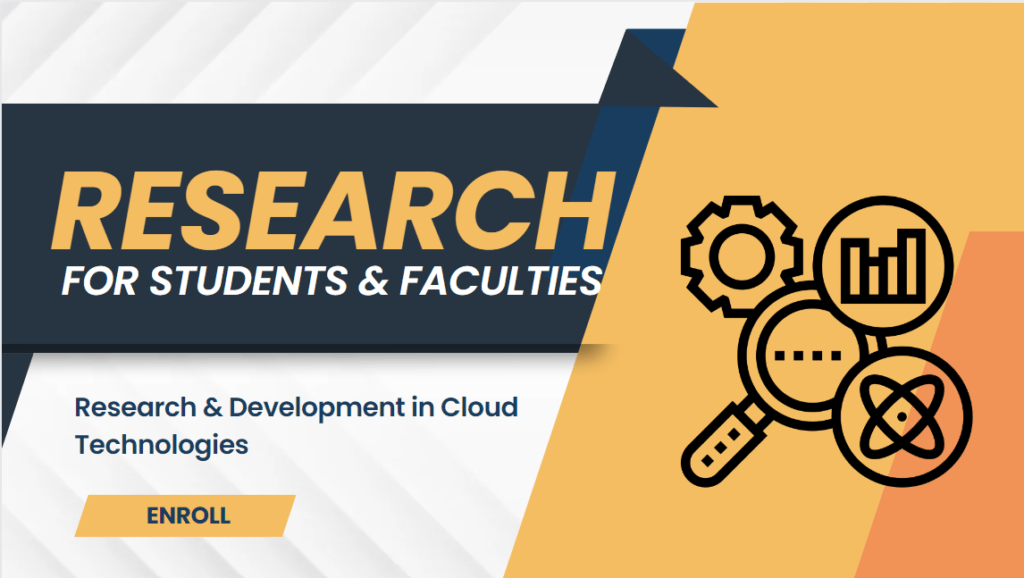 research and development for students and faculties